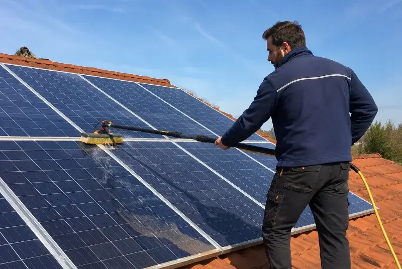 Nettoyage et entretien de panneaux solaires à Castelnau-de-Lévis